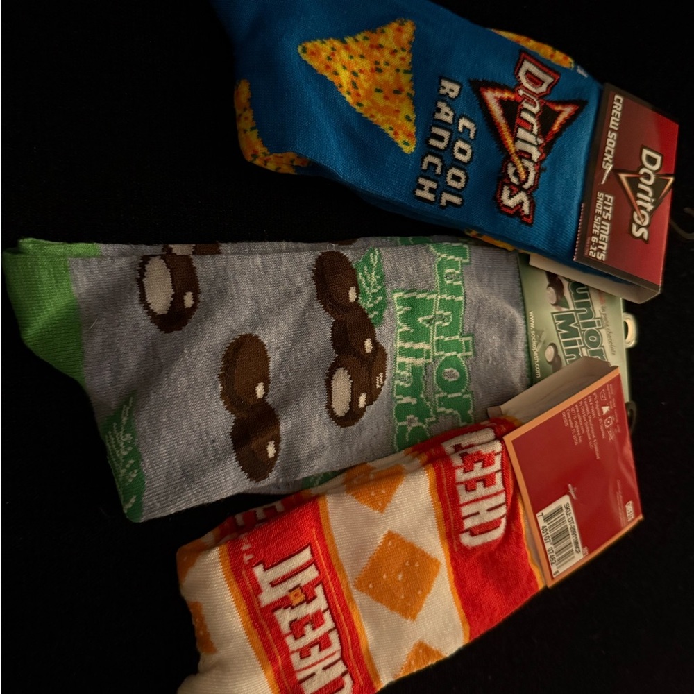 Fun Snack-Themed Socks Set